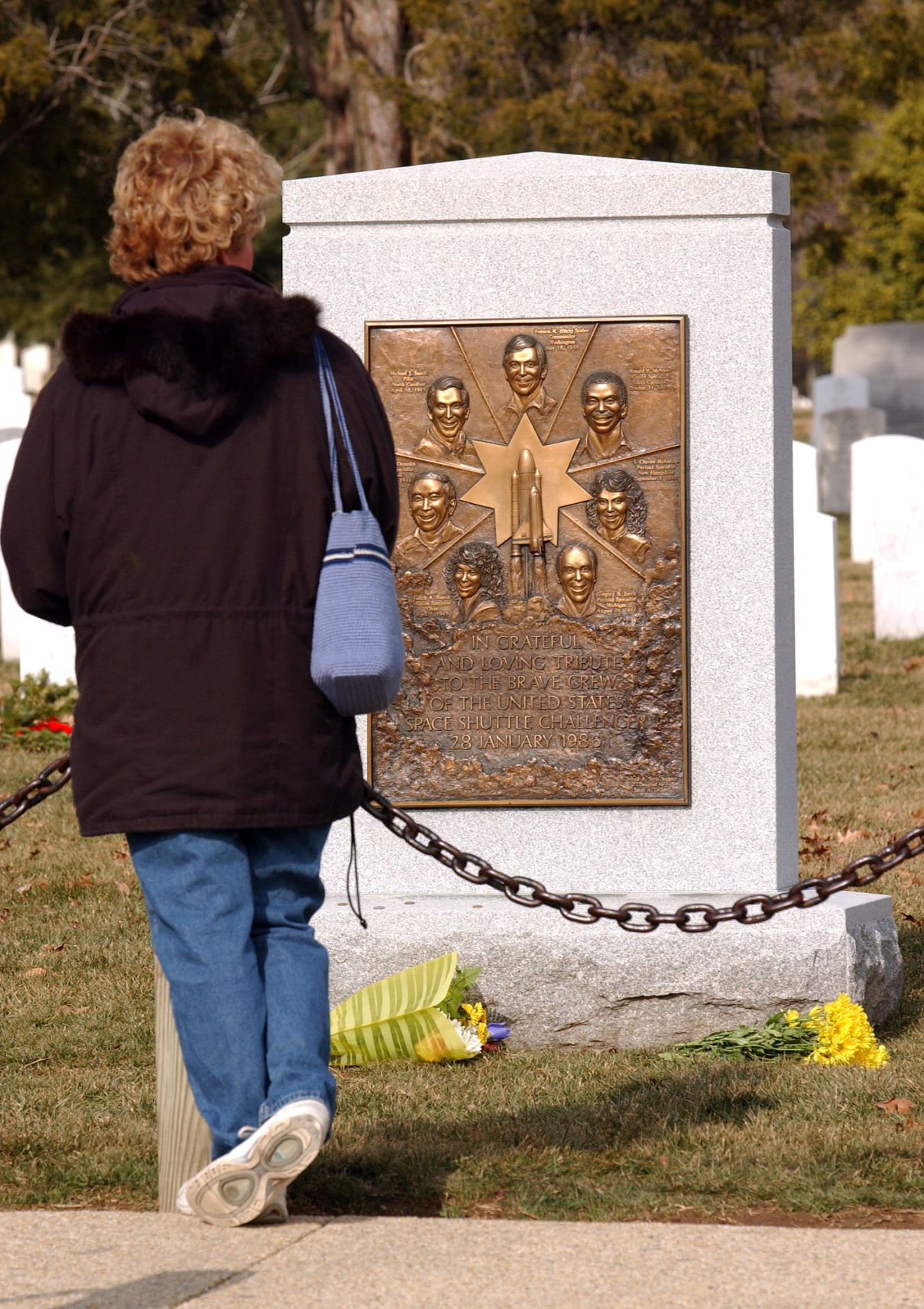 Space shuttle Challenger memorial